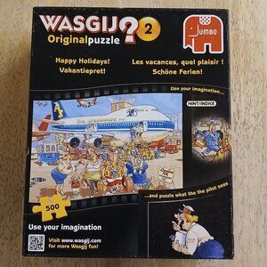 Wasgij Original #2 Happy Holidays Jigsaw Puzzle, 500 Pieces